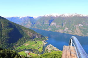 Stegastein am Aurlandsfjord 650m höhe ©HReitz