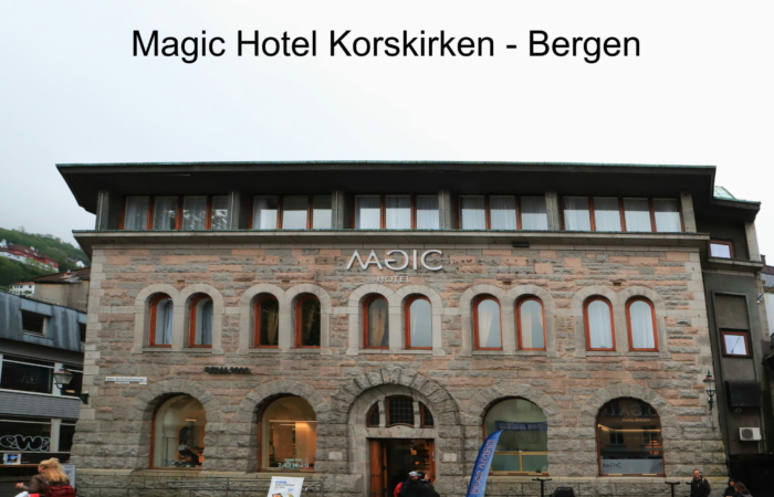 Magic Hotel Korskirken, Bergen ©HREITZ